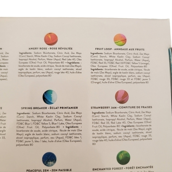 🛑 2 / $40 Sale! Naturally Vain Handmade Natural Bathbombs 9 count NWT - Picture 6 of 12